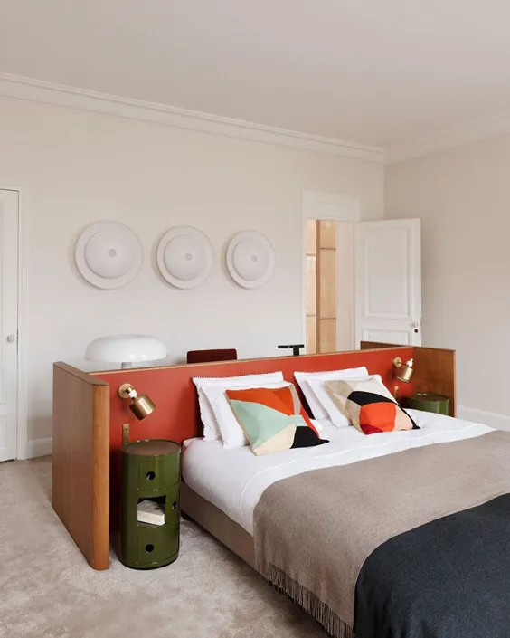 apartment آپارتمان مدرن و رنگارنگ در جزیره سنت لوئیس در پاریس〛 ◾ عکس ◾ ایده ها ◾ طراحی