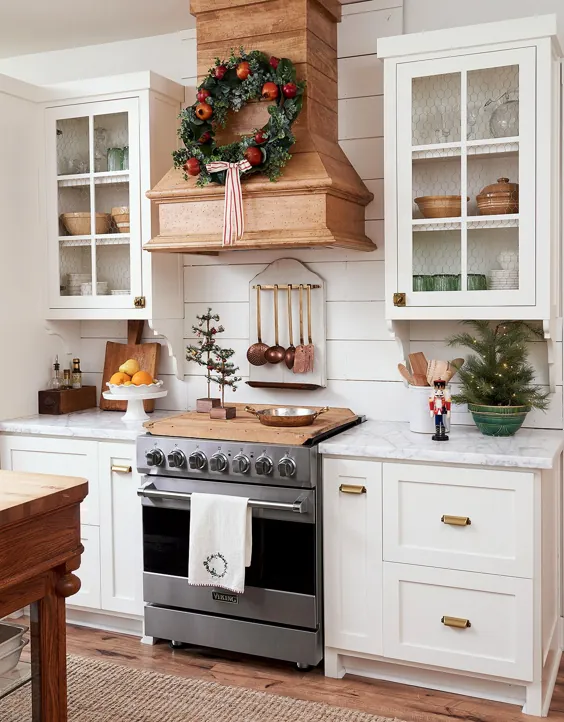 17 روش شاد برای تزئین آشپزخانه برای کریسمس