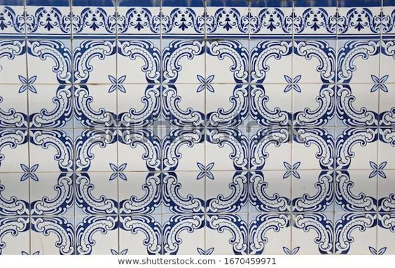 کاشی پرتغالی سنتی Azulejo Tileceramic (ادیتور آگورا): عکس سهام 1670459971