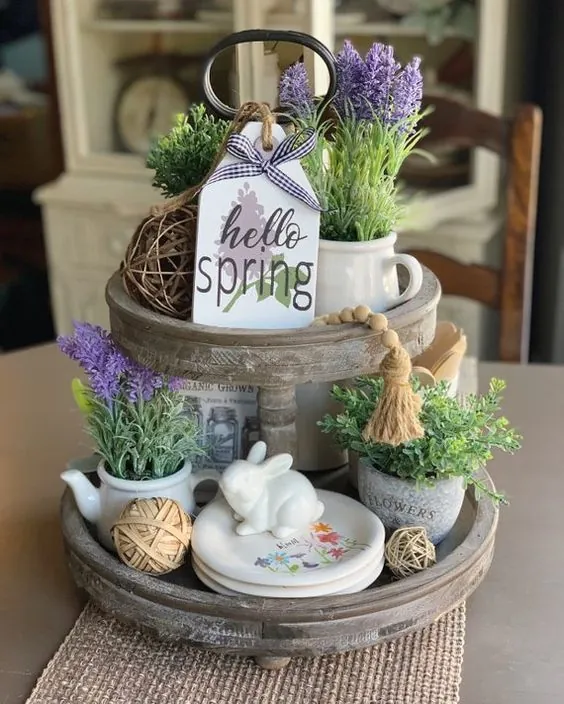 15 ایده ساده برای تزئین بهار که باعث شادابی خانه شما می شود |  مهماندار بعید