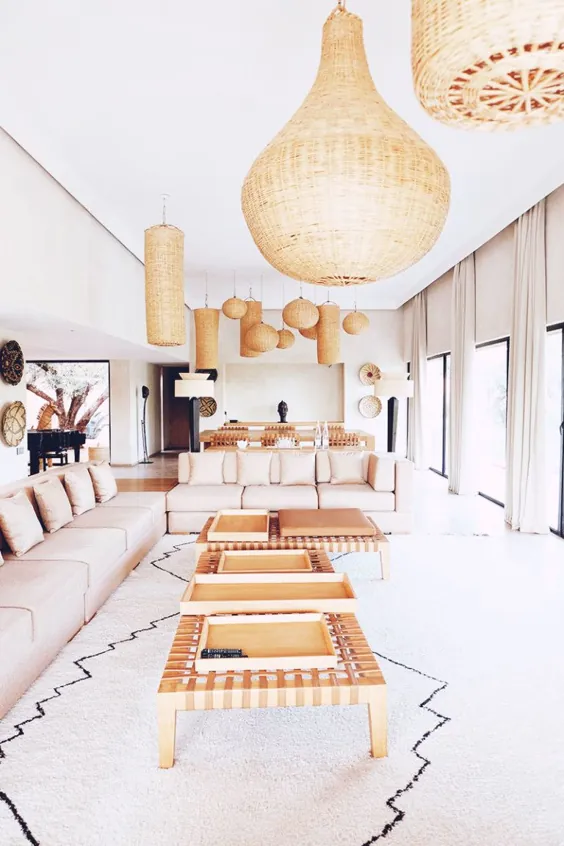 Décor Inspiration: Summer Wicker & Rattan: This Is Glamorous