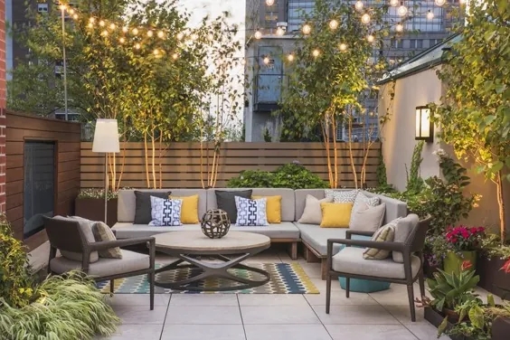 Tribeca Residential Rooftop - Evan C. Lai Landscape Design، Inc.