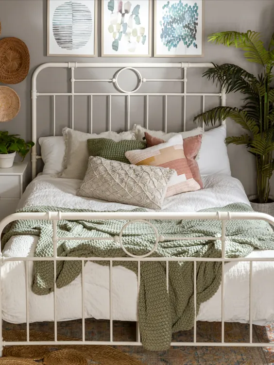 اتاق خواب سبز + خاکستری ، ساحلی
