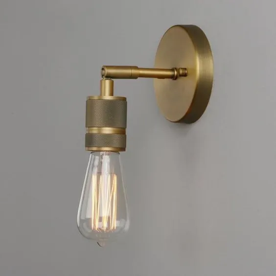 چراغ دیواری چراغ صنعتی Sconce Fixture Retro Light Industrial | اتسی