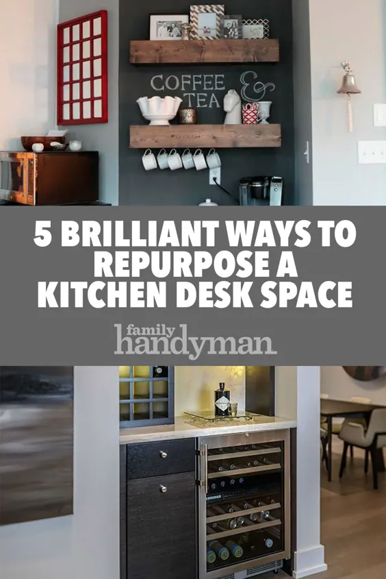 5 روش درخشان برای استفاده مجدد از فضای میز آشپزخانه