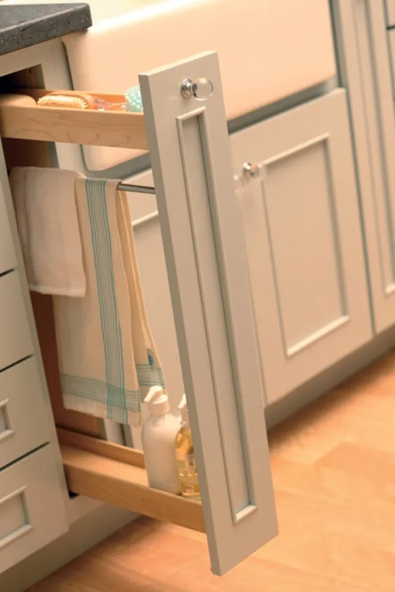 روش های هوشمندانه استفاده از آن فضاهای کوچک و ناجور در آشپزخانه شما