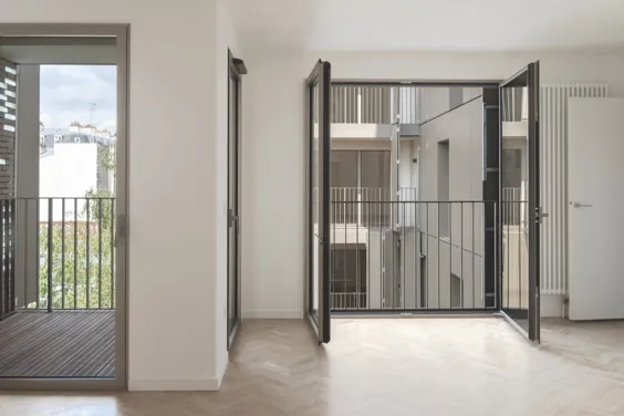 Avenier Cornejo بلوک آپارتمان پاریسی را با نمای آجری طراحی می کند