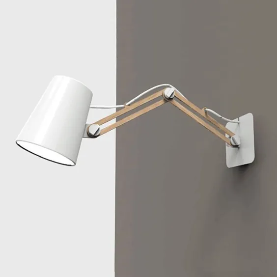 Mantra Design Looker 3773 Design Wandlampe weiß / Holz