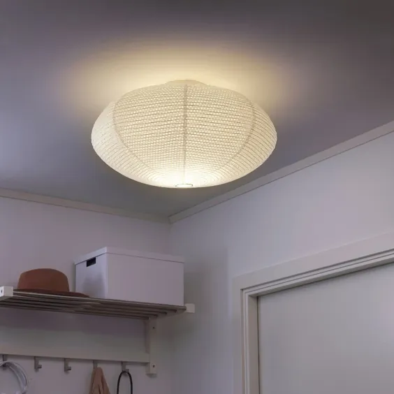 SOLLEFTEÅ لامپ سقفی ، سفید - IKEA