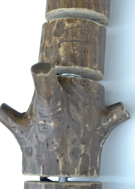 Sconce دست ساز چوبی طبیعی چوبی دیوار چوبی |  اتسی
