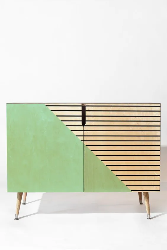 نعناع و راه راه Credenza Allyson Johnson