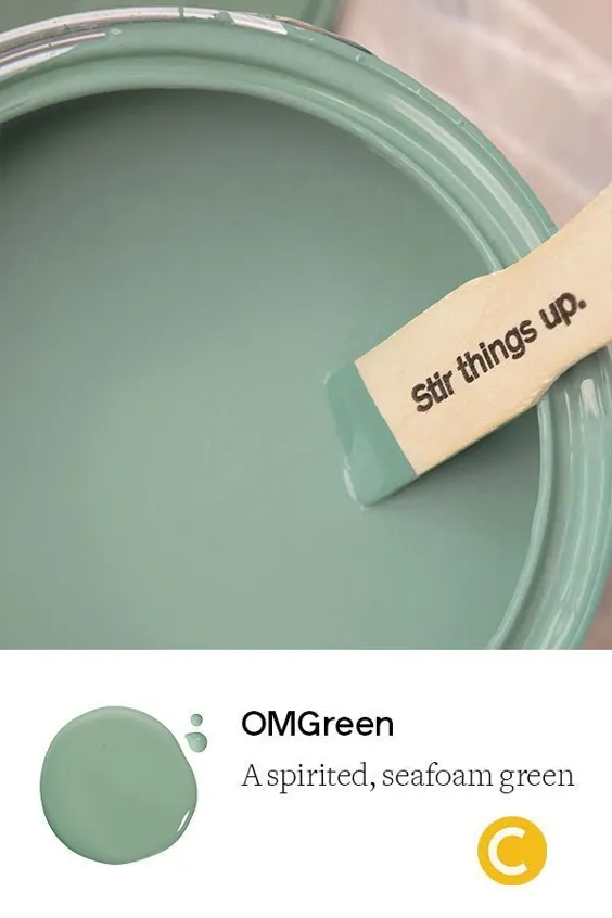 OMGreen | رنگ رنگ سبز Seafoam | کلر