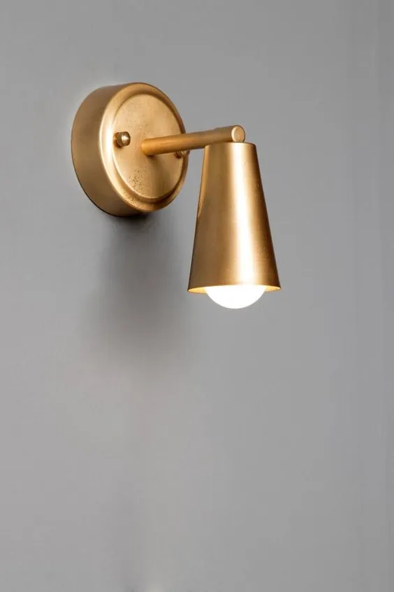 چراغ PAUL حداقل حداقل دیوار قلابی مدرن چراغ قهوه ای Globe Sconce Globe Sconce Minimal Sconce Light