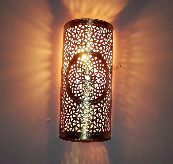 Wall Sconce چراغ دیواری چراغ هنری دکو نور مراکش Boho |  اتسی