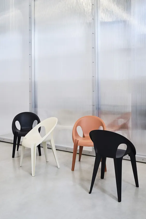 صندلی بل یک تکرار مدرن از صندلی پلاستیکی در همه جا - شیر طراحی است