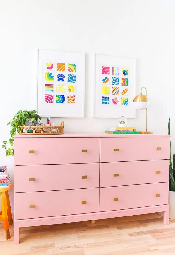 DIY Makeover Dresser Ikea - The Crafted Life