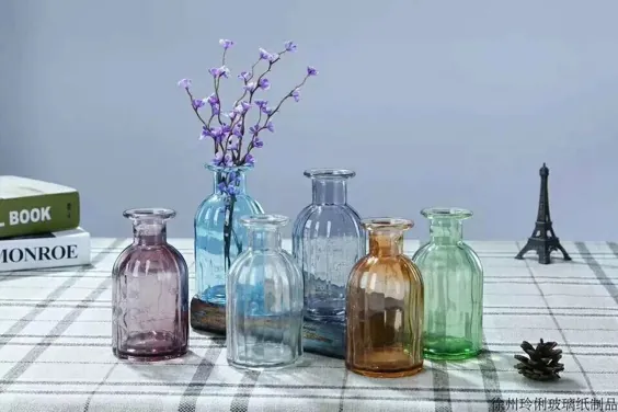 ظروف شیشه ای / شیشه شیشه / بطری / گلدان گل برای تزئین