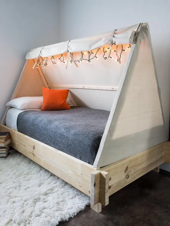 نحوه ساخت تختخواب چادر