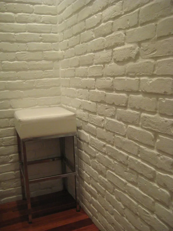 دیوار آجر سفید در MBCo |  کابانای سفید