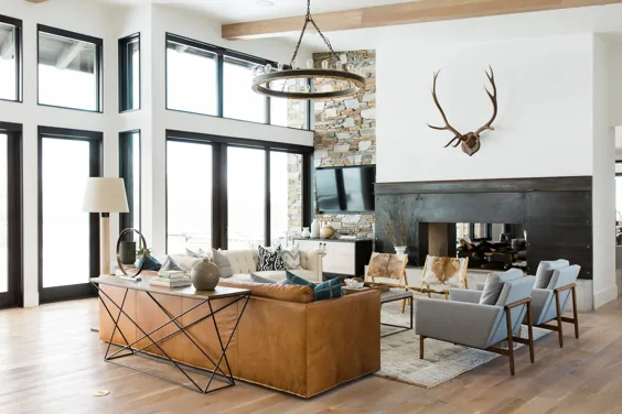 Studio McGee به یک خانه کوه یوتا یک لبه مدرن می بخشد