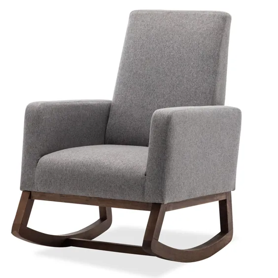 صندلی گهواره ای مدرن BELLEZE صندلی روتختی پارچه ایی اثاثه یا لوازم داخلی و چرم مصنوعی - Walmart.com