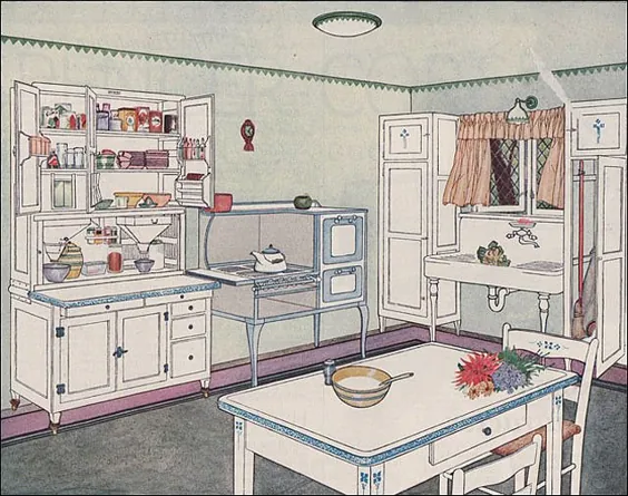 1924 - نحوه تجهیز آشپزخانه مدرن