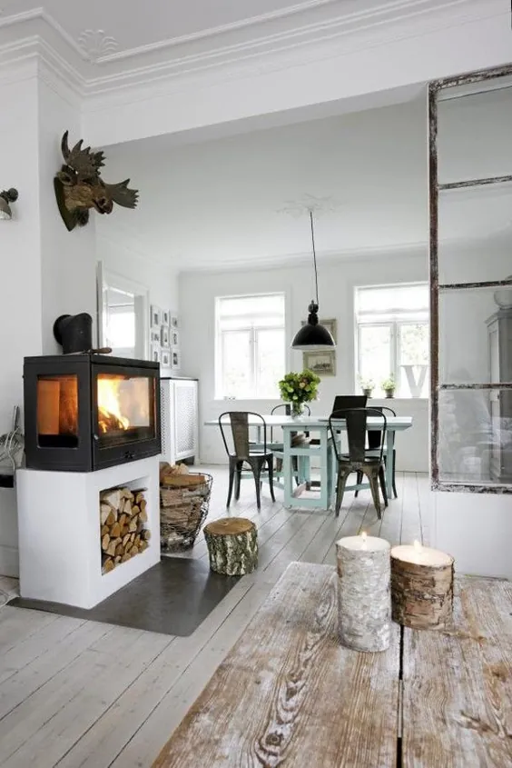 طراحی داخلی منازل صنعتی دانمارک