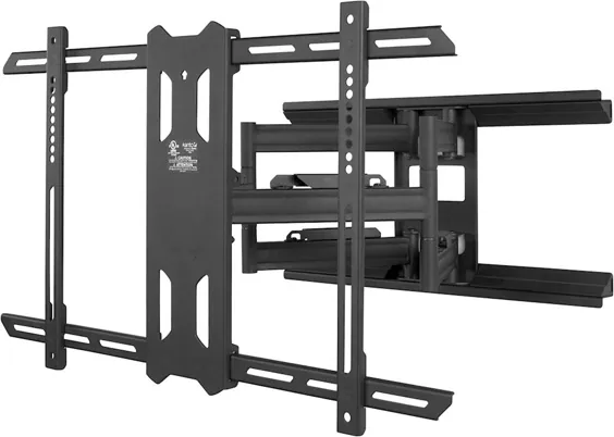 Kanto Full-Motion TV Wall Mount for Most 37 "75" TV Extends 21.8 "Black PDX650 - Best Buy