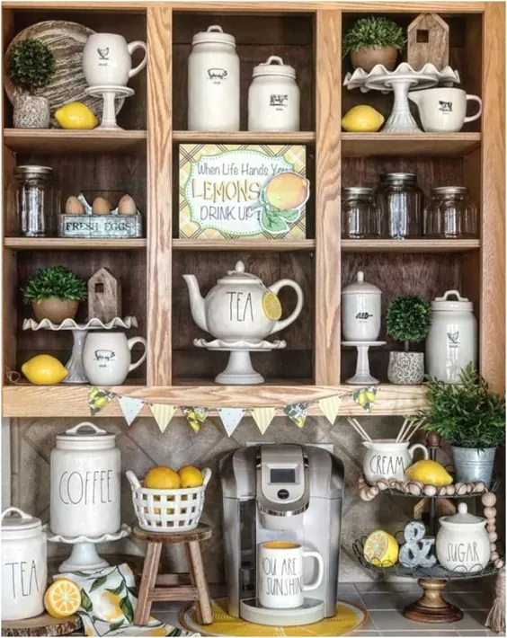 5 روش تزئین آشپزخانه خانه با لیمو