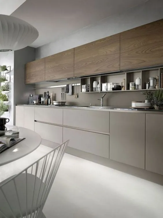 ایده های بازسازی 57 کابینت آشپزخانه معاصر شگفت انگیز - طراحی DIY