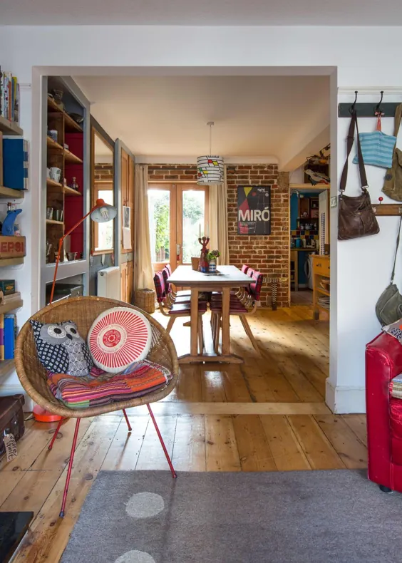 Shauna & John’s Post Punk Eclectic English Home and Artist's Studio