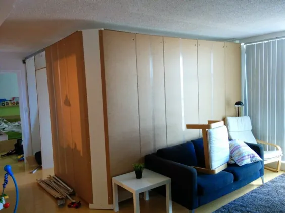 ساختن یک اتاق Pax در اتاق نشیمن - هکرهای IKEA