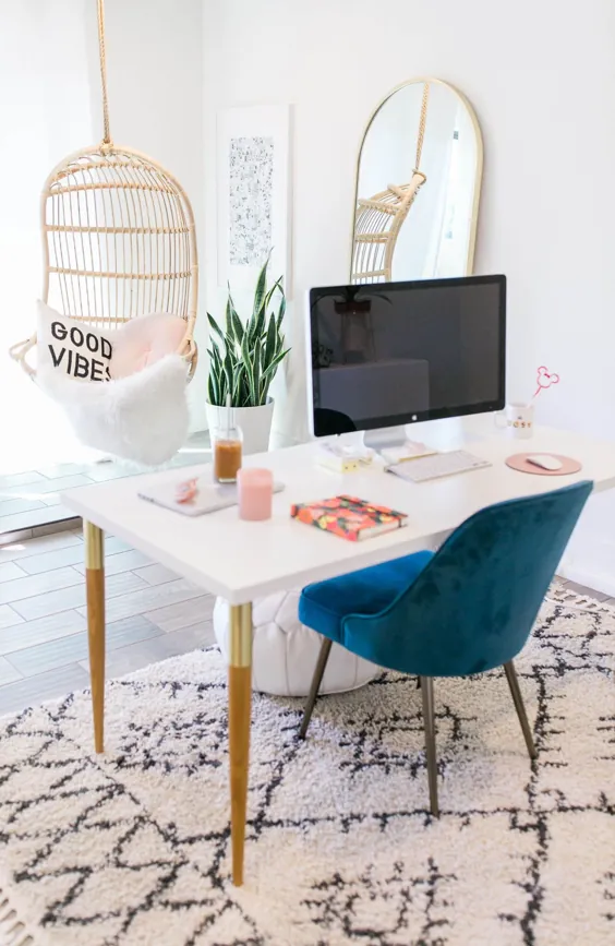 My Minimal California Inspired My Office Home ired Emmygination