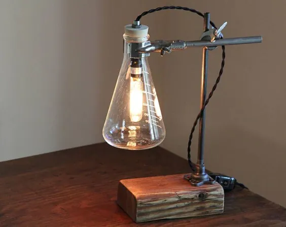 Industrielle Wissenschaft Lampe Steampunk Schreibtisch |  اتسی