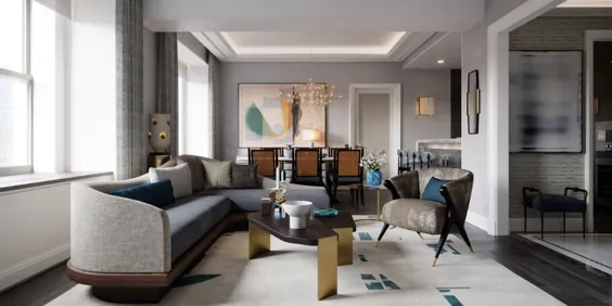Waldorf Astoria’s New Residences به زیبایی با هم ترکیب گذشته و حال است