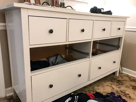 رفع کمد Ikea Hemnes