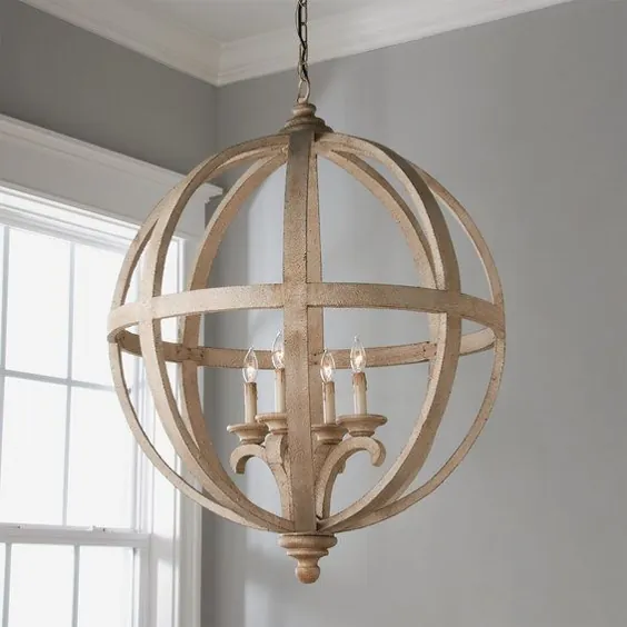لوستر Globe Wooden Globe