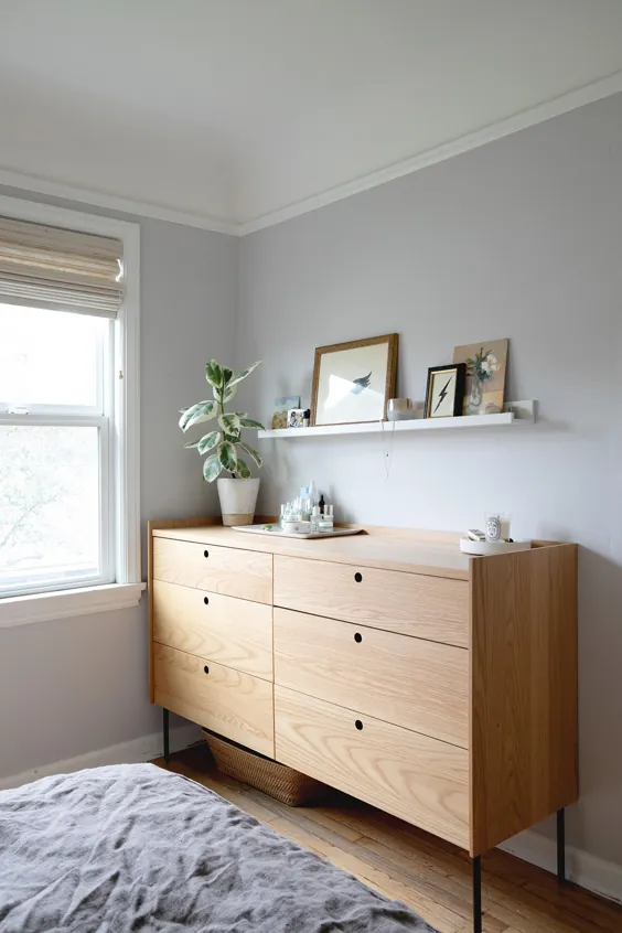 این دو به روزرسانی ساده ، آرامش کامل را در اتاق خواب کوچک ما ایجاد کرده است - coco kelley
