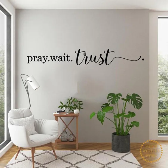 دعا کنید منتظر اعتماد باشید |  عکس برگردان مسیحی