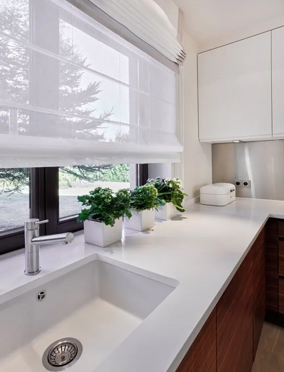 50 Fenstervorhänge Ideen für Küche - Klassisch و مدرن