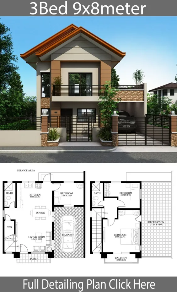 طراحی 2 طبقه خانه کوچک 2020 - ludicrousinlondon.com