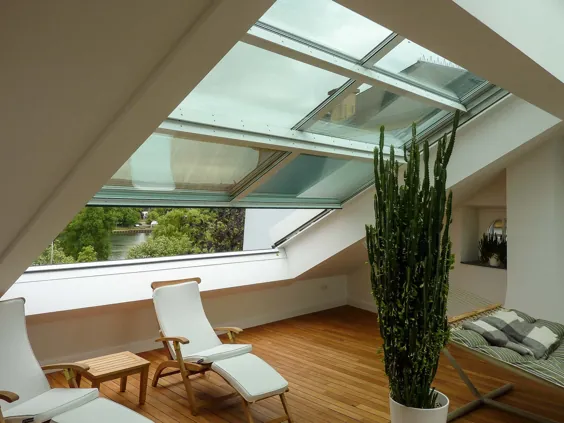 پنجره کشویی سقف OpenAir |  Sunshine Wintergarten GmbH