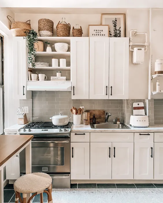 دکوراسیون آشپزخانه مناسب برای اجاره ما زیر 500 دلار - زیبا در پینز ، وبلاگ سبک زندگی در شهر نیویورک