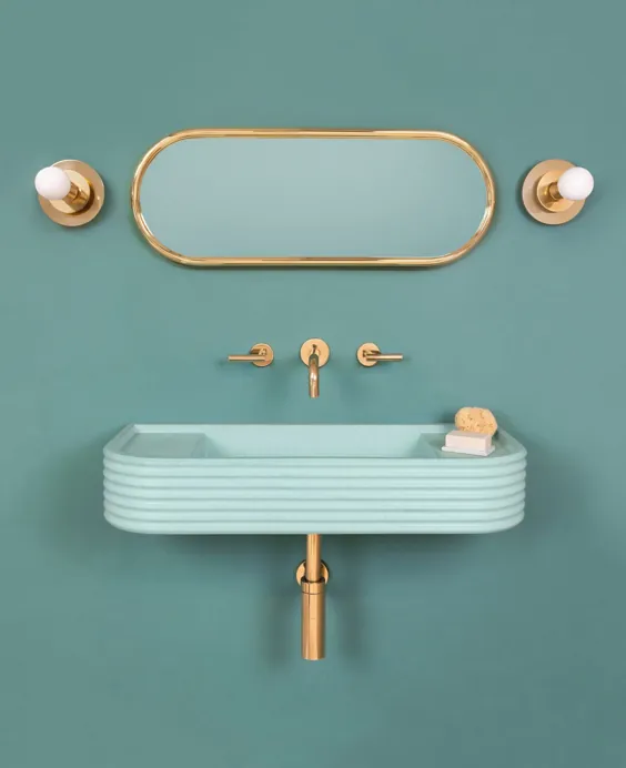 9 ایده رنگارنگ سینک حمام که حوضچه های سفید سنتی را شرمنده می کند |  Hunker