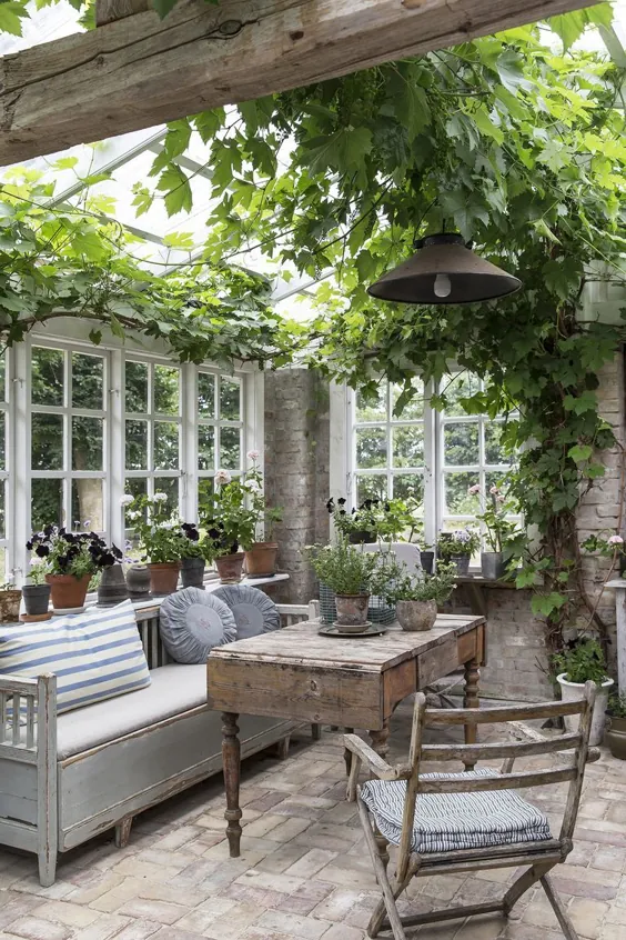 20 ایده اتاق باغ برای بیرون آوردن در فضای باز