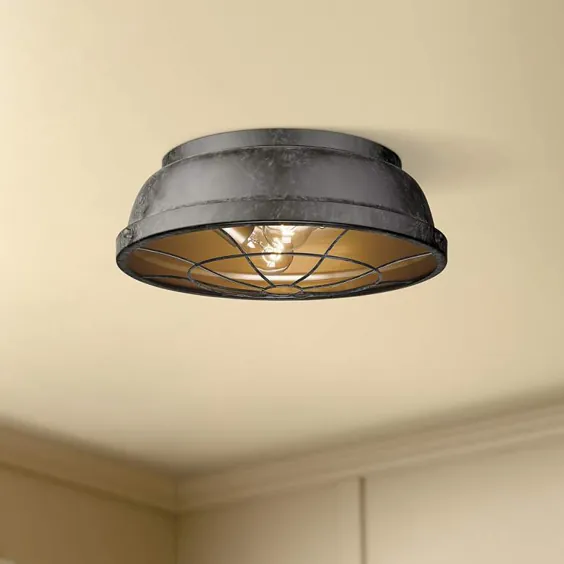 چراغ سقفی پتینه بارتلت 14 "- # 42D46 | لامپ های پلاس