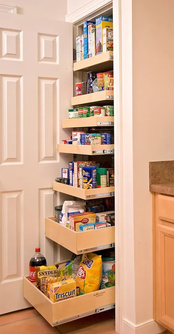 6 روش آسان و دراماتیک برای سازماندهی ذخیره مواد غذایی آشپزخانه