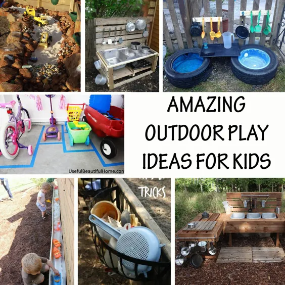ایده های بازی کودکان در فضای باز