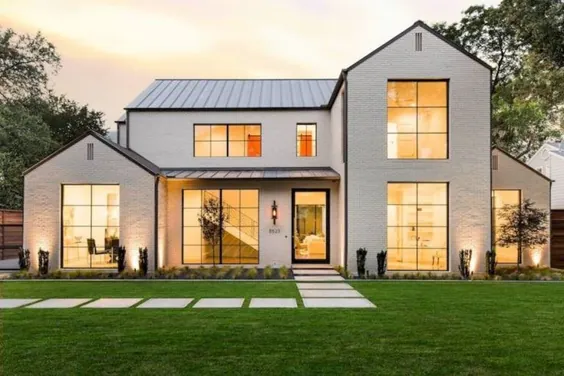 60 ایده خیره کننده مدرن بیرونی در خانه فارم - طراحی دی