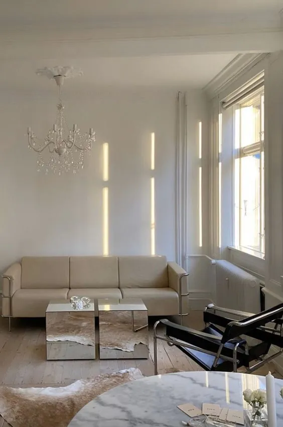 طراحی اتاق نشیمن برای فضاهای کوچک